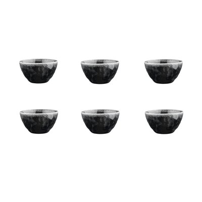 Lot de 6 petits bols en grès, MOON BJORN