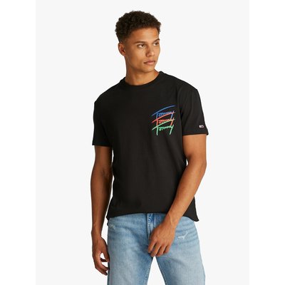 Camiseta recta con logo a la espalda TOMMY JEANS