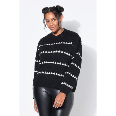 Pull à rayures coupe Boxy « flottante » avec STUDIO UNTOLD