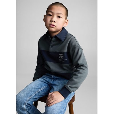 Sweat-shirt polo rayures MANGO KIDS