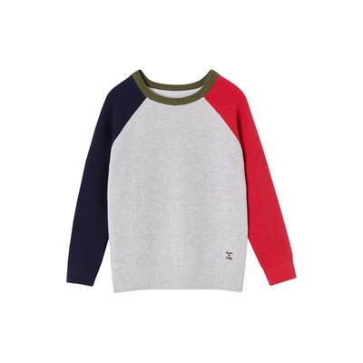 Pull colorblock pop POP VINTAGE VERTBAUDET