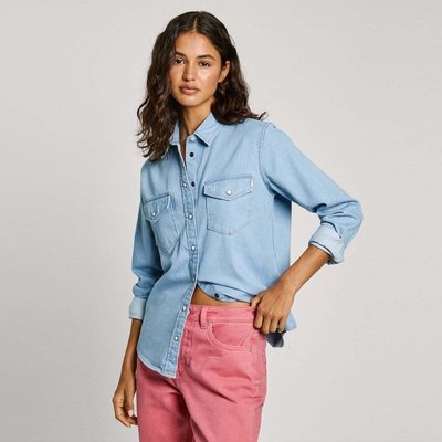 Chemise Coupe Regular En Denim PEPE JEANS