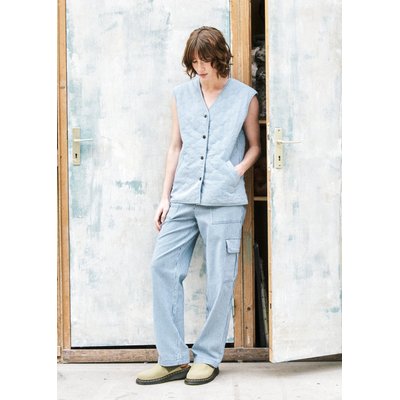 Gilets en coton col V EMANUELLA FRNCH