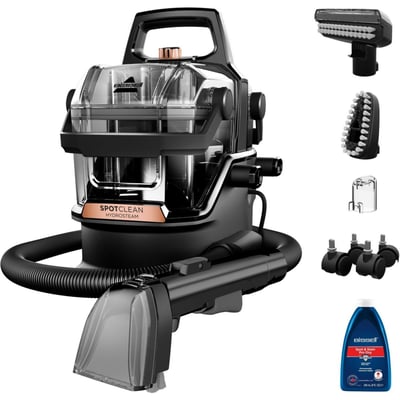 Nettoyeur détacheur SpotClean Hydrosteam Pro B3700N, mode vapeur, 4 roues multidirectionnelles BISSELL
