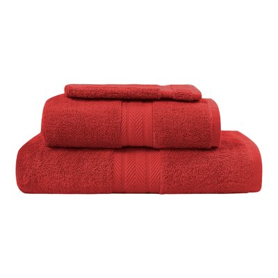 Ensemble de bain 3 pièces (1 drap de bain + 1 serviette de toilette + 1 gant) LUXURY SENSEI MAISON