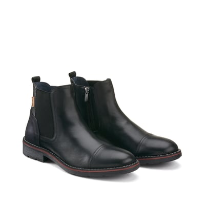 Boots chelsea en cuir York, zip PIKOLINOS