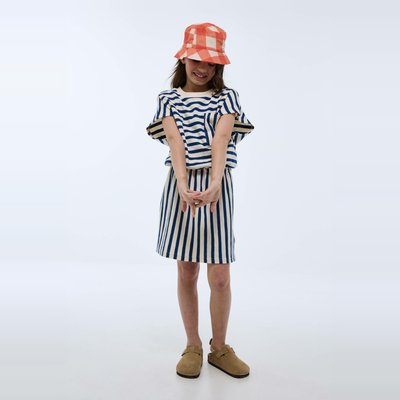 Robe rayée en coton MONOPRIX