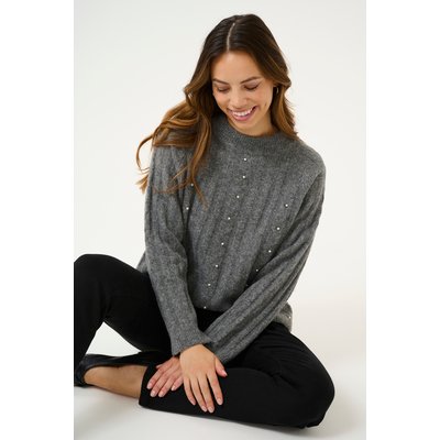Pullover tricoté CRPearlie CREAM