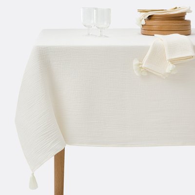 Tischdecke Kumla, Baumwollmusselin LA REDOUTE INTERIEURS