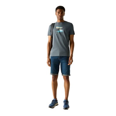 T-shirt motif/style graphique BREEZED REGATTA