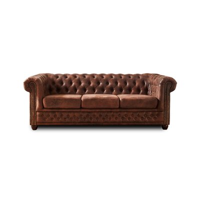 Canapé 3 places en Microfibre - WINSTON LISA DESIGN