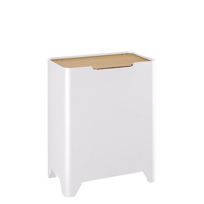 Poubelle cuisine de tri sélectif 2x20L avec seaux Made in France TRIBAK PROSPER