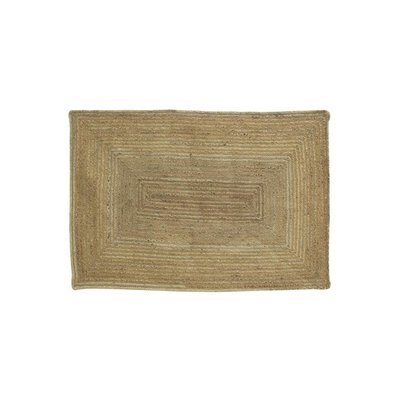 Tapis en jute naturelle tressée 180 x 120 cm AUBRY GASPARD