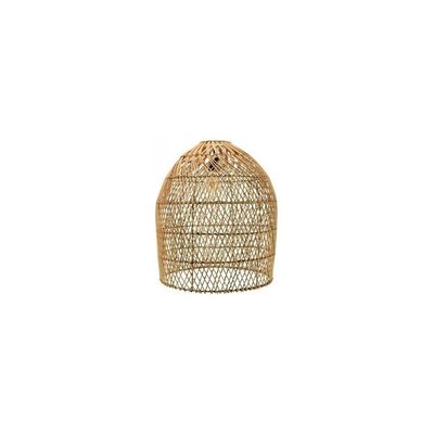 Abat-jour nasse seul en rotin naturel AUBRY GASPARD