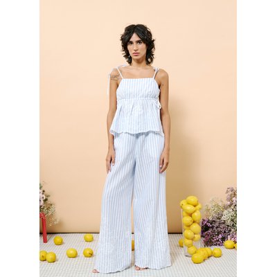 Pantalon  en coton CAMOMILLE FRNCH