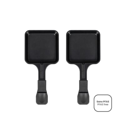 Lot de 2 caquelons à raclette LIVOO