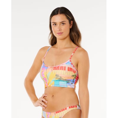 Haut de maillot de bain tank multi-fit Hotel Malibu RIP CURL