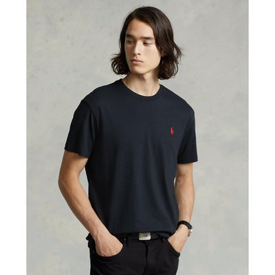 Футболка с круглым вырезом из хлопкового джерси POLO RALPH LAUREN