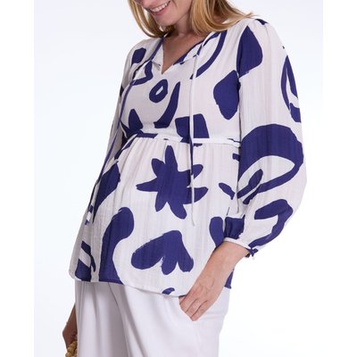 Blouse de grossesse et d'allaitement Corfou CACHE COEUR