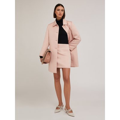 Jupe courte en satin duchesse avec doublure intérieure MOTIVI