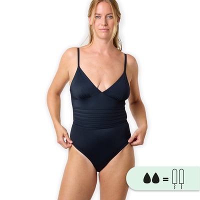 Maillot de bain 1P menstruel - Flux moyen SMOON