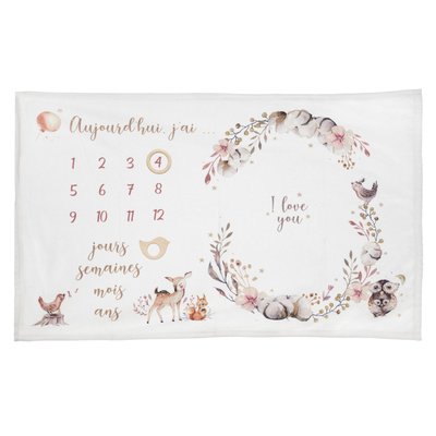 Couverture âge étape bébé Nature ATMOSPHERA