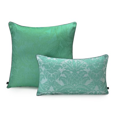 Housse de coussin en Lin, ESCAPADE TROPICALE LE JACQUARD FRANCAIS