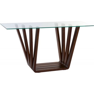 Console verre et noyer, Moderno rebeca RECOLLECTION