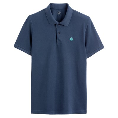 Polo manches courtes, brodé, Signature LA REDOUTE COLLECTIONS