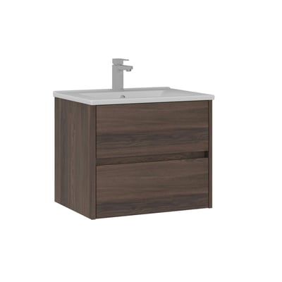 Meuble vasque 2 tiroirs + vasque 65 cm MOANA PIER IMPORT