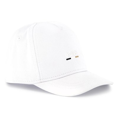 Casquette en coton à scratch BOSS KIDSWEAR