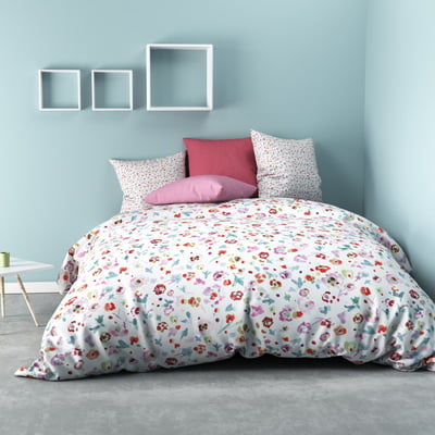 Parure housse de couette en microfibre, LIBERTY C DESIGN HOME TEXTILE