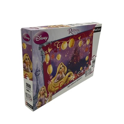 Puzzle 100 pièces Raiponce - Bon état NATHAN