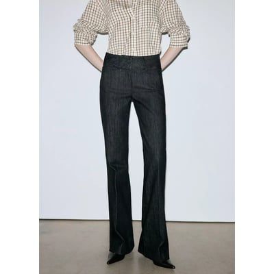 Jean flare taille mi-haute MANGO
