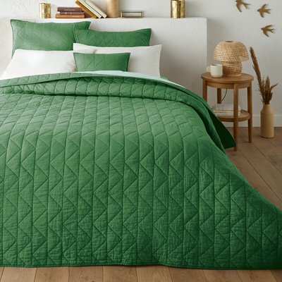 Couvre lit boutis matelassé coton Zig Zag Scenario LA REDOUTE INTERIEURS