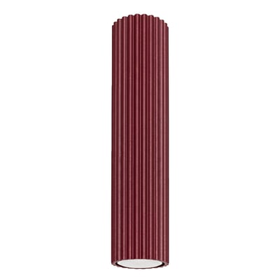 Plafonnier Aluminium Bourgogne GU10 1 Karbon EDEN
