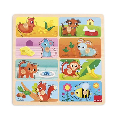 Puzzle Mon repas préféré GOULA