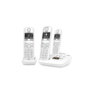 Téléphone sans fil AS690A Trio Blanc GIGASET