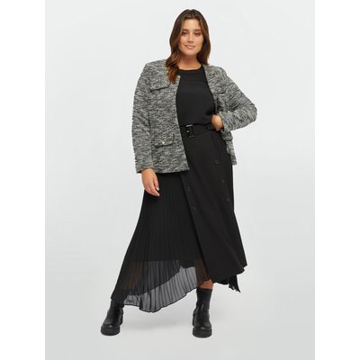 Veste en tissu bouclé avec crochet de fermeture FIORELLA RUBINO