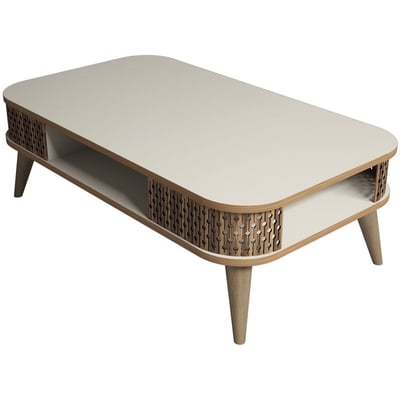 Table basse avec niche de rangement - ETTA HOMIFAB