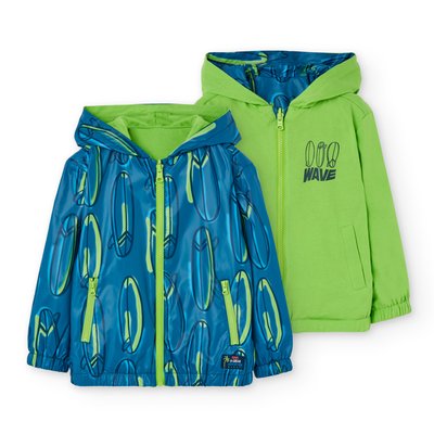 Parka réversible avec capuche et fermeture éclair BOBOLI