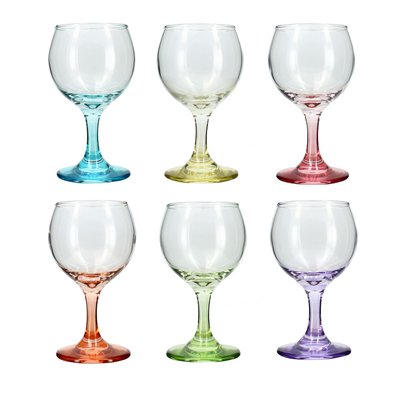 Lot de 6 verres à pied 19cl NOVASTYL