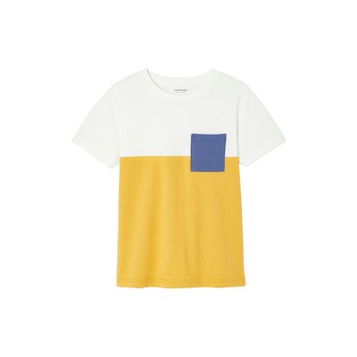 T-shirt coloblock manches courtes VERTBAUDET
