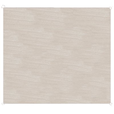 Toile ombrage polyéthylène carrée beige crème 300x300cm WADIGA