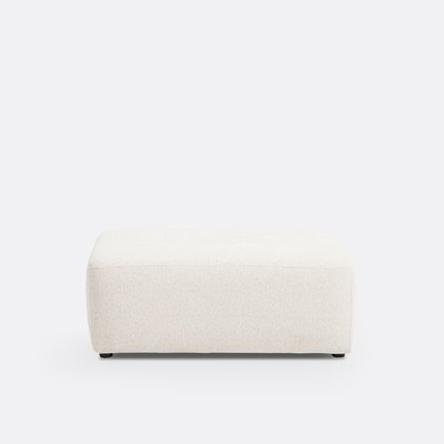Pouf polyester tissu texturé, Monica LA REDOUTE INTERIEURS
