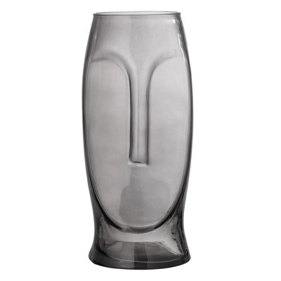Vase en verre visage Ditta BLOOMINGVILLE