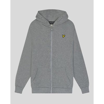 Sweat à capuche zippé en coton loopback LYLE & SCOTT