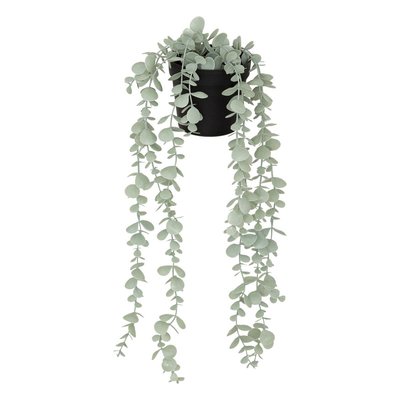 Eucalyptus artificiel en pot "Merly" vert H51cm ATMOSPHERA