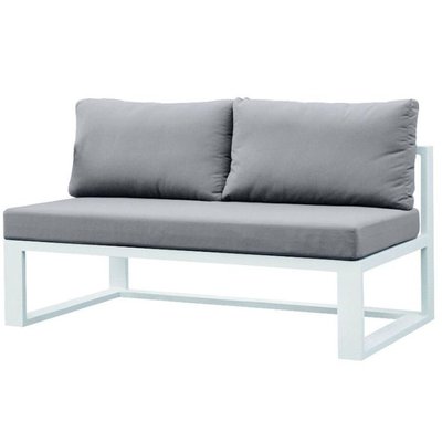 Banquette en aluminium, BELLY AU JARDIN DE CHLOÉ