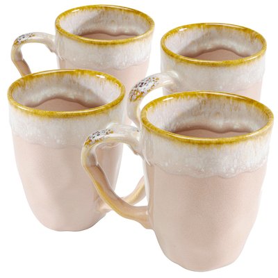 Lot de 4 mugs, NALA KARE DESIGN